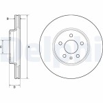DELPHI Piduriketas BG4799C