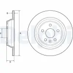 DELPHI Piduriketas BG4804C