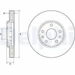 DELPHI Piduriketas BG4815C