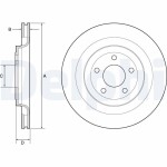 DELPHI Piduriketas BG4832C