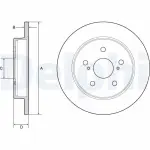 DELPHI Piduriketas BG4928C