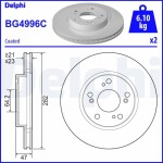 DELPHI Piduriketas BG4996C
