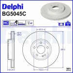 DELPHI Piduriketas BG5045C
