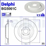 DELPHI Piduriketas BG5061C