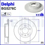 DELPHI Piduriketas BG5276C