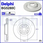 DELPHI Piduriketas BG5280C
