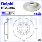 DELPHI Piduriketas BG5289C