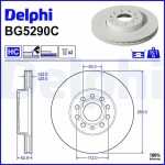 DELPHI Piduriketas BG5290C