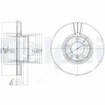 DELPHI Piduriketas BG9005