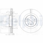 DELPHI Piduriketas BG9013