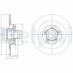 DELPHI Piduriketas BG9024RS