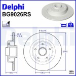 DELPHI Piduriketas BG9026RS