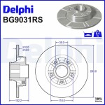 DELPHI  Piduriketas BG9031RS