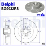 DELPHI  Piduriketas BG9032RS