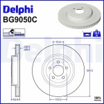 DELPHI Piduriketas BG9050C