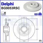 DELPHI Piduriketas BG9053RSC