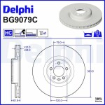 DELPHI Тормозной диск BG9079C