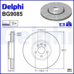DELPHI Piduriketas BG9085