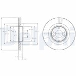 DELPHI Piduriketas BG9104
