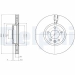 DELPHI Piduriketas BG9106