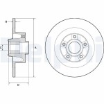 DELPHI Piduriketas BG9135RS