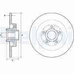 DELPHI Piduriketas BG9138RS