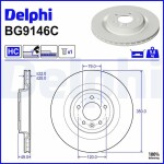 DELPHI Piduriketas BG9146C