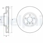 DELPHI Piduriketas BG9155C