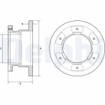 DELPHI Piduriketas BG9201