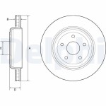 DELPHI Piduriketas BG9214C