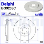 DELPHI Piduriketas BG9238C