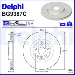 DELPHI Piduriketas BG9387C