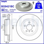 DELPHI  Piduriketas BG9421BC