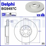 DELPHI Piduriketas BG9497C
