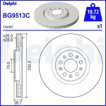 DELPHI Piduriketas BG9513C