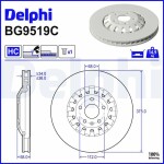 DELPHI Piduriketas BG9519C