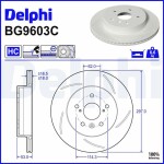 DELPHI Piduriketas BG9603C