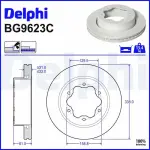 DELPHI Piduriketas BG9623C