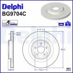 DELPHI BG9704C