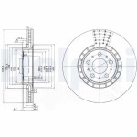 DELPHI Piduriketas BG9783C