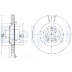 DELPHI Piduriketas BG9844