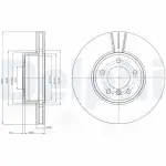 DELPHI  Piduriketas BG9871C