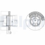 DELPHI Piduriketas BG9949