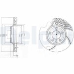 DELPHI Piduriketas BG9950