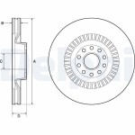 DELPHI Piduriketas BG9957
