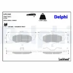 DELPHI Piduriklotsi komplekt,  ketaspidur LP1162