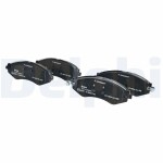 DELPHI Piduriklotsi komplekt,  ketaspidur LP1304