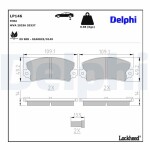 DELPHI Piduriklotsi komplekt,  ketaspidur LP146