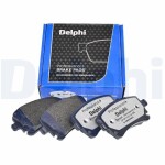 DELPHI Piduriklotsi komplekt,  ketaspidur Professional + LP1911LC
