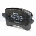 DELPHI Piduriklotsi komplekt,  ketaspidur LP2106